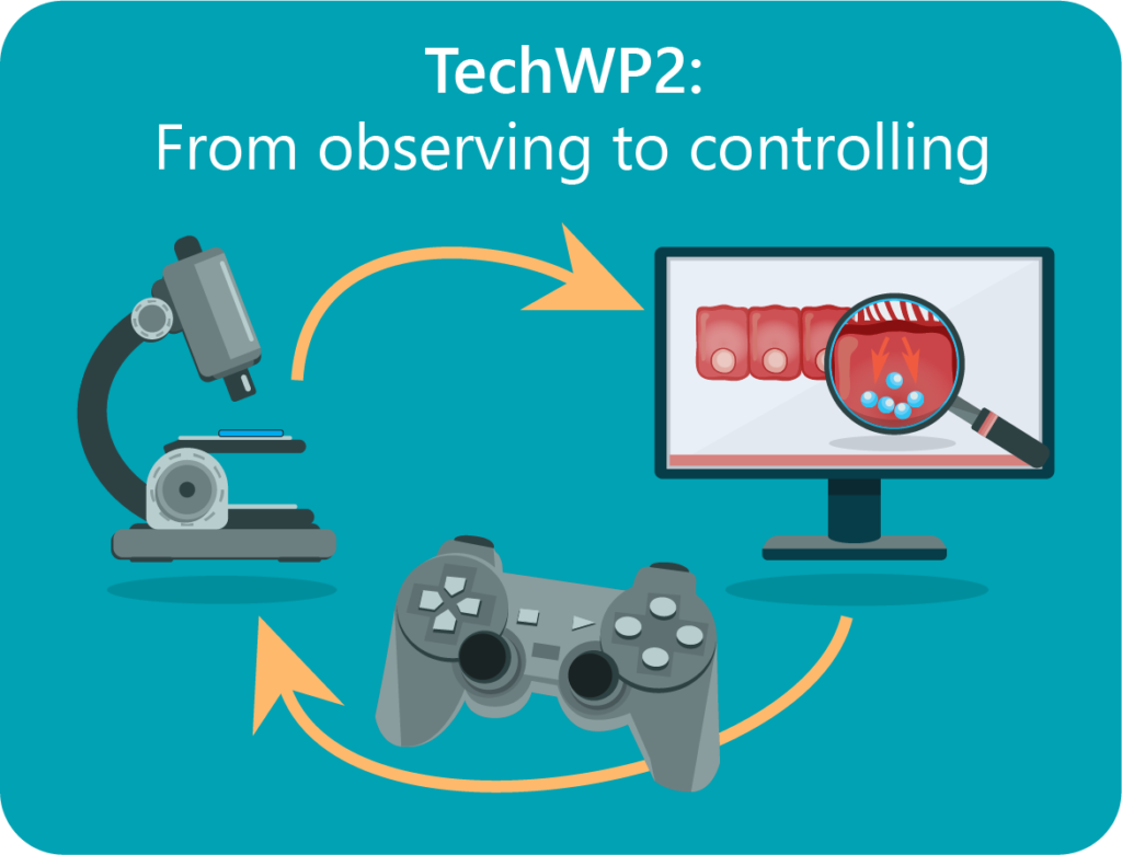TechWP2: From observing to controlling: Automated control of biological systems